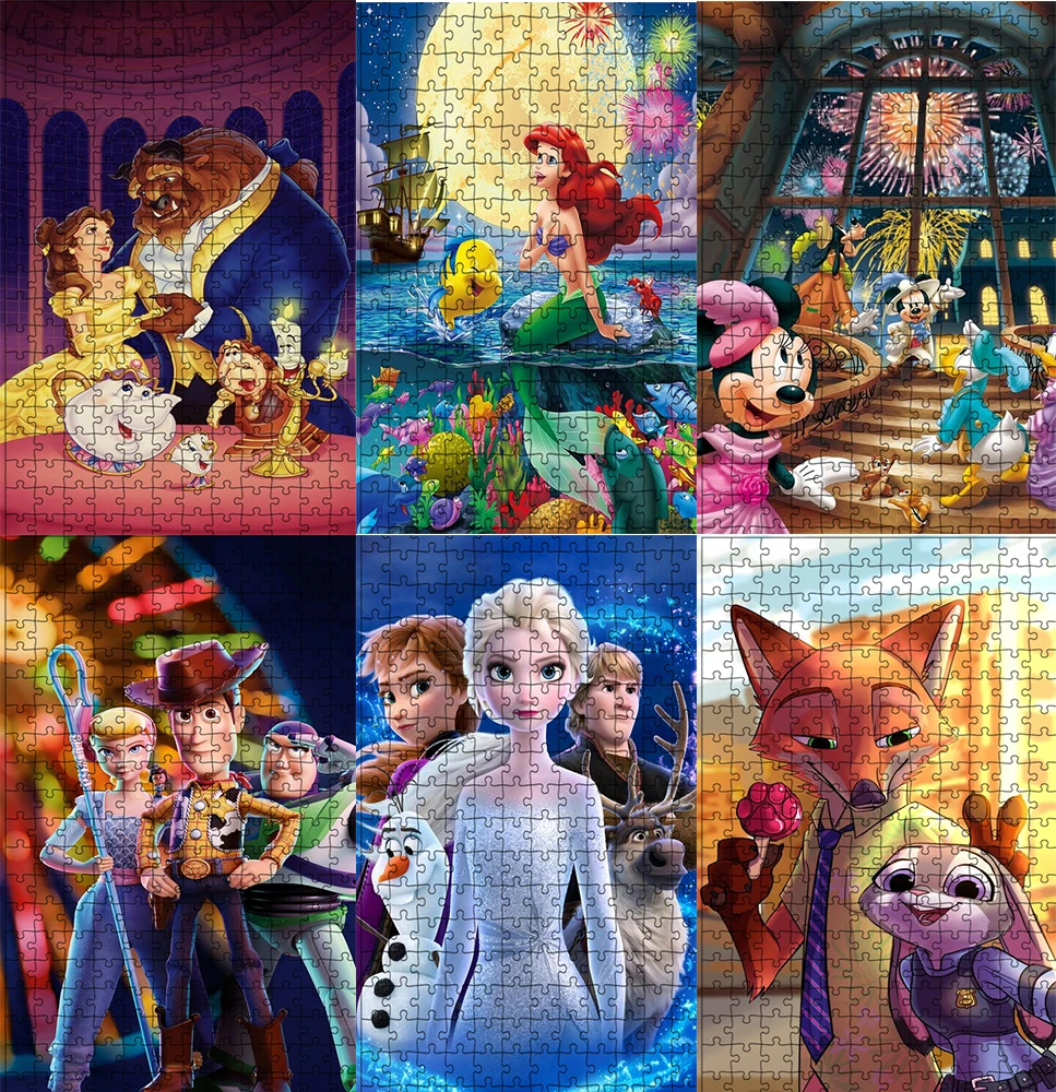 Puzzle-1000-500-200-Pieces-Learning-Education-Kids-Children-Toys ...