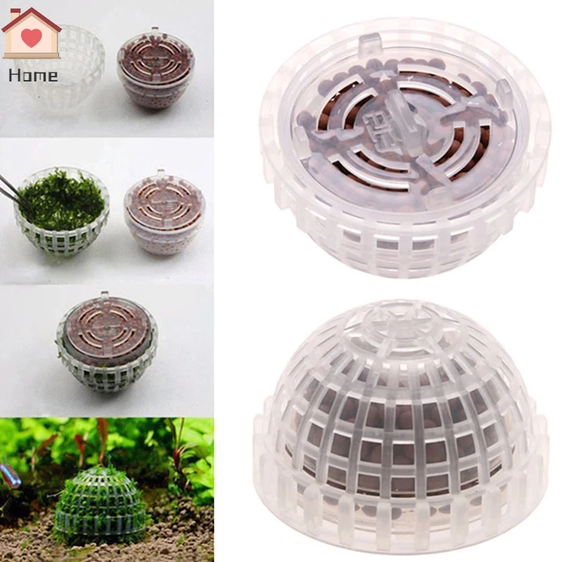 Aquarium Fish Tank Decorations Moss Ball Live Plants Filter Aquatic Pet Supplies