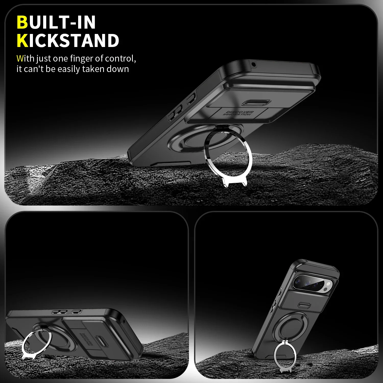 Heavy Duty Drop Protection Kickstand Case