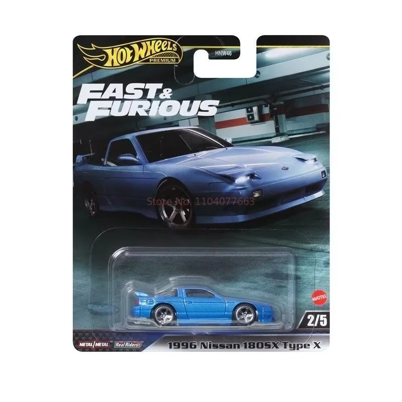 Hot Wheels Fast And Furious Series Car Model Alloy 1/64 Ford F150 Nissan 180 1987Car Model Continental Gt3 Car Model Boy Gift To 6