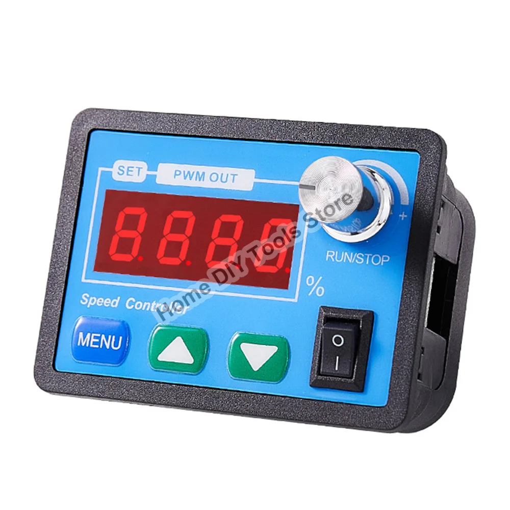 

DC6-55V 20A/30A Brush Motor Driver PWM DC Motor Speed Controller 4-digit Digital Tube Tachometer Motor Driven All-in-one Machine