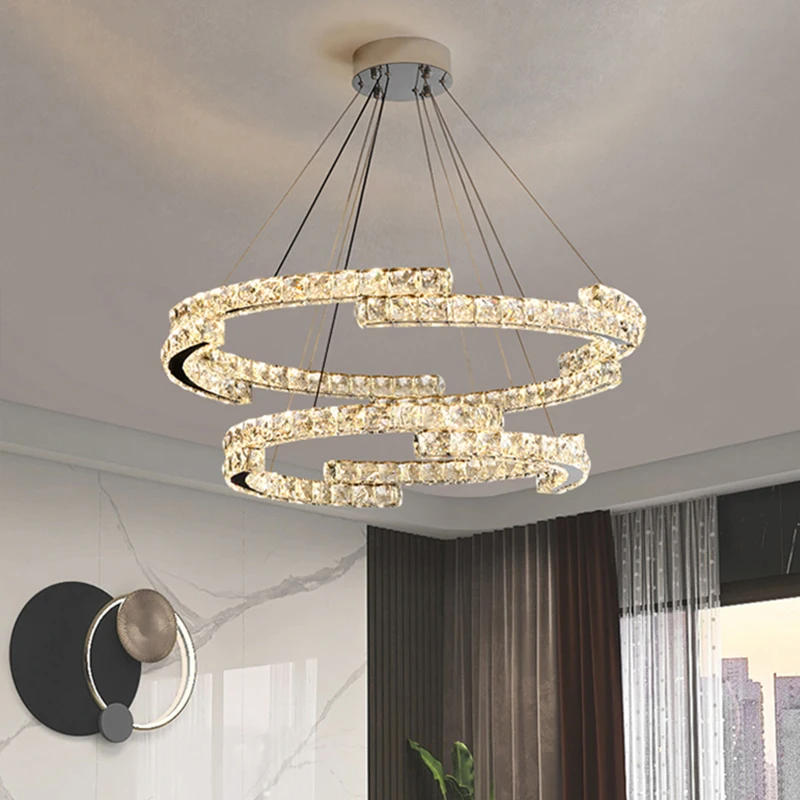 

Luxury LED Chandeliers Hanging Lamps for restaurant bedroom Living room lamp indoor lighting home Decor Lustre Luminaire fixture