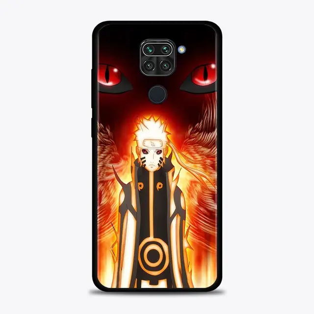 Phone Case For Xiaomi Redmi Note 9S 9 10 8 11 Pro 9T 8T 7 Cover for redmi k40 9A 9C Coque Silicone Capa Naruto Anime B05