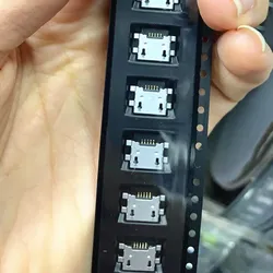 Micro USB Charging Dock Port Plug Charger Connector 5 - Pin Sink Plate Repair Parts (10 - 100pcs) (10pcs)
