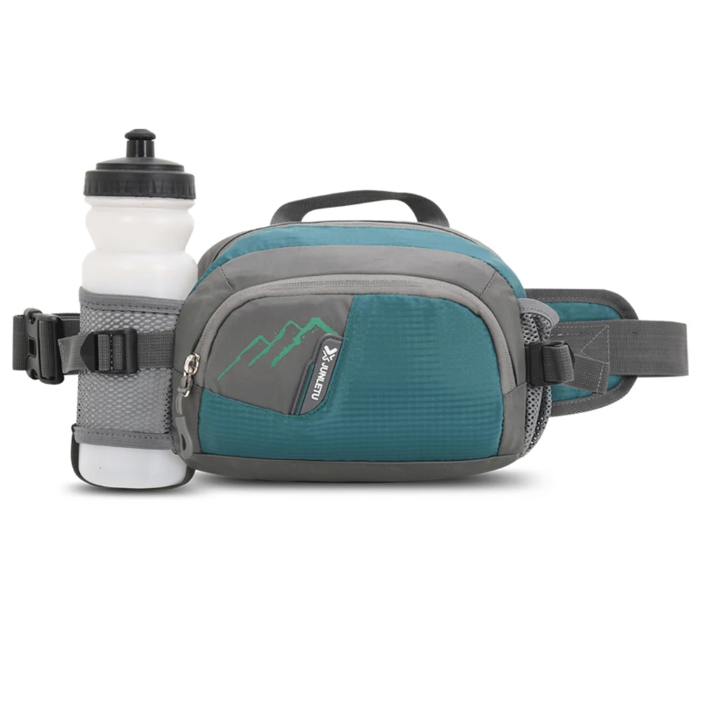 Fanny Pack Running Belt Purse Phone Pouch with Bottle Holder Waterproof for Cycling for Running Hiking for Hydration for Jogging 5