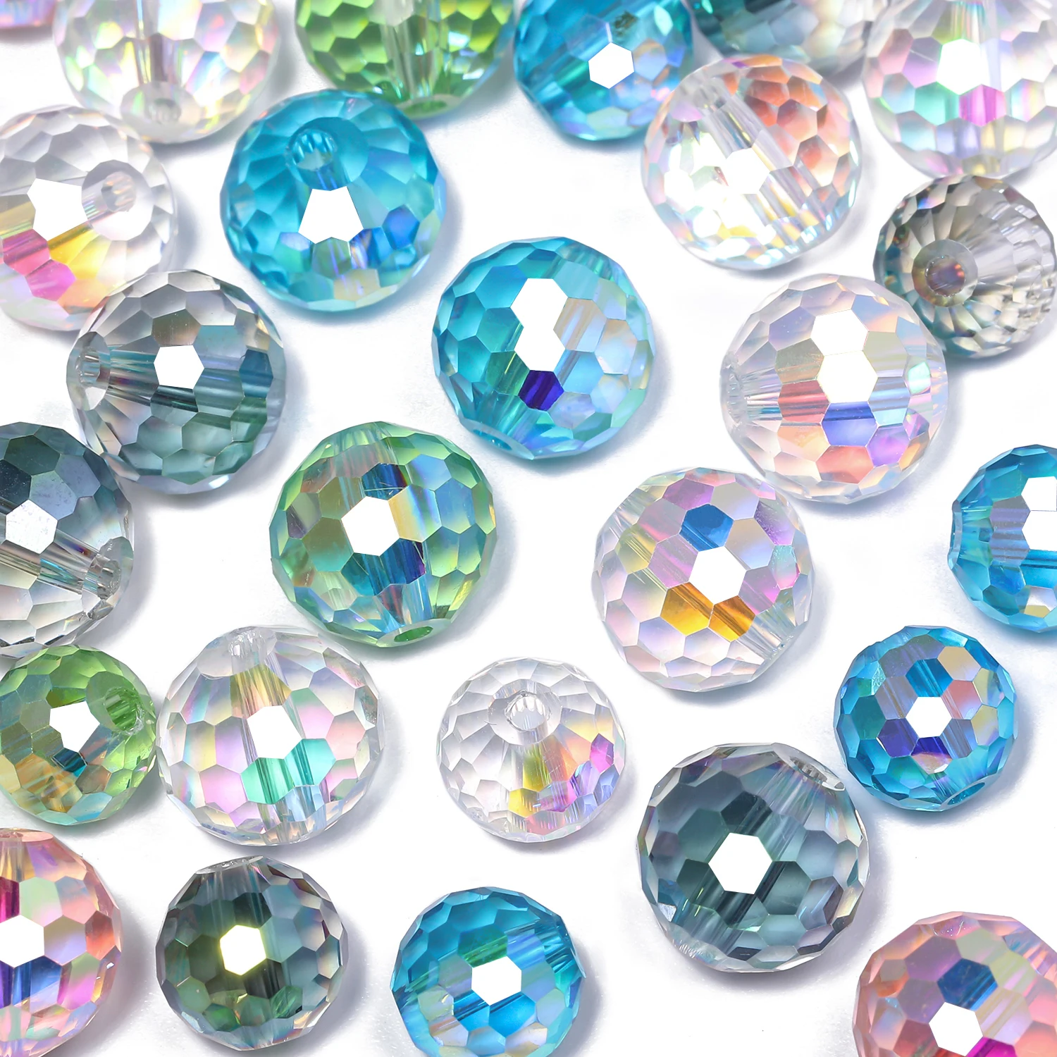 Austrian Faceted Crystal Round Beads 6–10mm 4