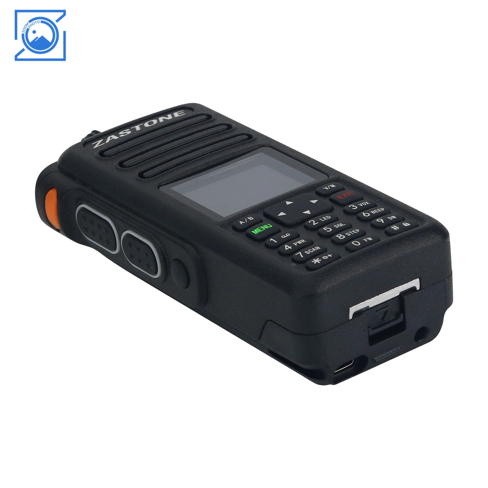 ZASTONE M9 Portable 10W High Power 8 Frequency Band Handheld Walkie Talkie 2xPTT Support CN/EN Switch 3