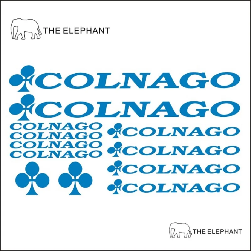 Colnago-ロードバイクフレーム用の高品質ステッカー,ビニールロゴ