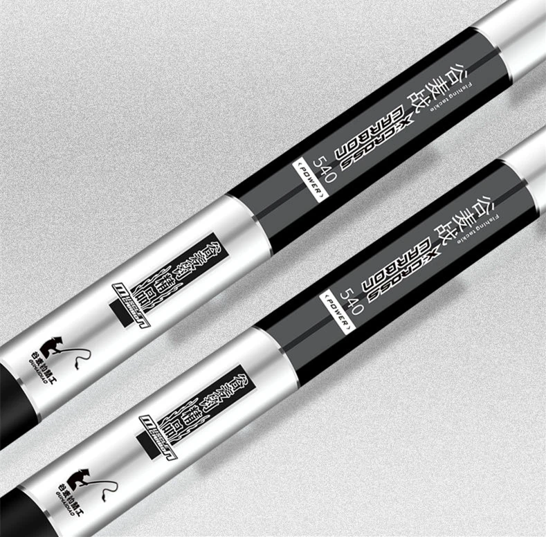 Mehrfache Position ierung hohle Angelrute 19 Melodie super harte Kraft Hands tange hohe Kohlenstoff starke Taillen stärke canne a peche pesca – Detail 13