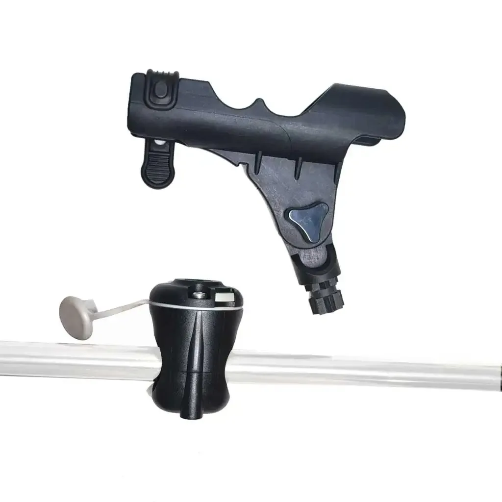 Fishing Rod Holder For Kayak Marine Boat PVC Inflatable Boat Hand Rail Dinghy Raft On Sliding Rail fishing rod holder