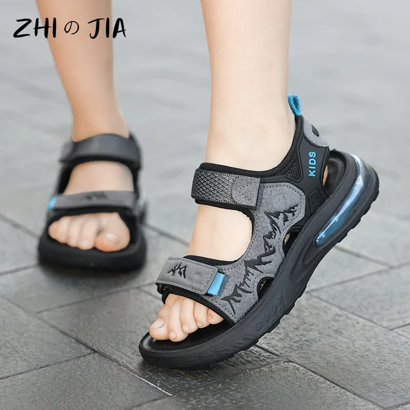 Children Sports Sandals Boys Open Toe Air Cushion Water Beach Shoes Youth Slippers baby shoes kids shoes children sandals kids sandals beach shoes