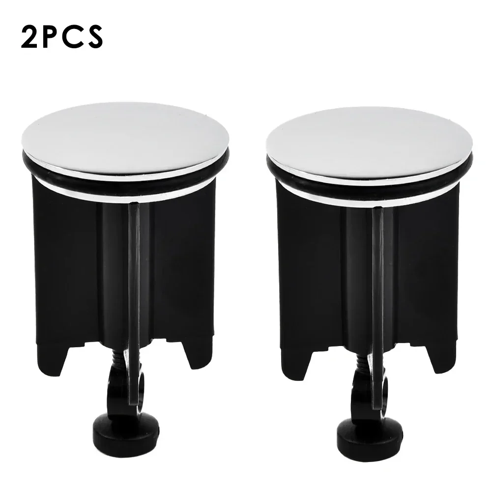 Wash Basin Plugs 1/2 PCS Universal Copper Cover Sink Bathroom 40mm Pop-Up Plug Replacement Drain Plug Bathroom Faucet Fixture bathroom sink plug washbasin drain plug basin drain stopper bathroom sink stopper