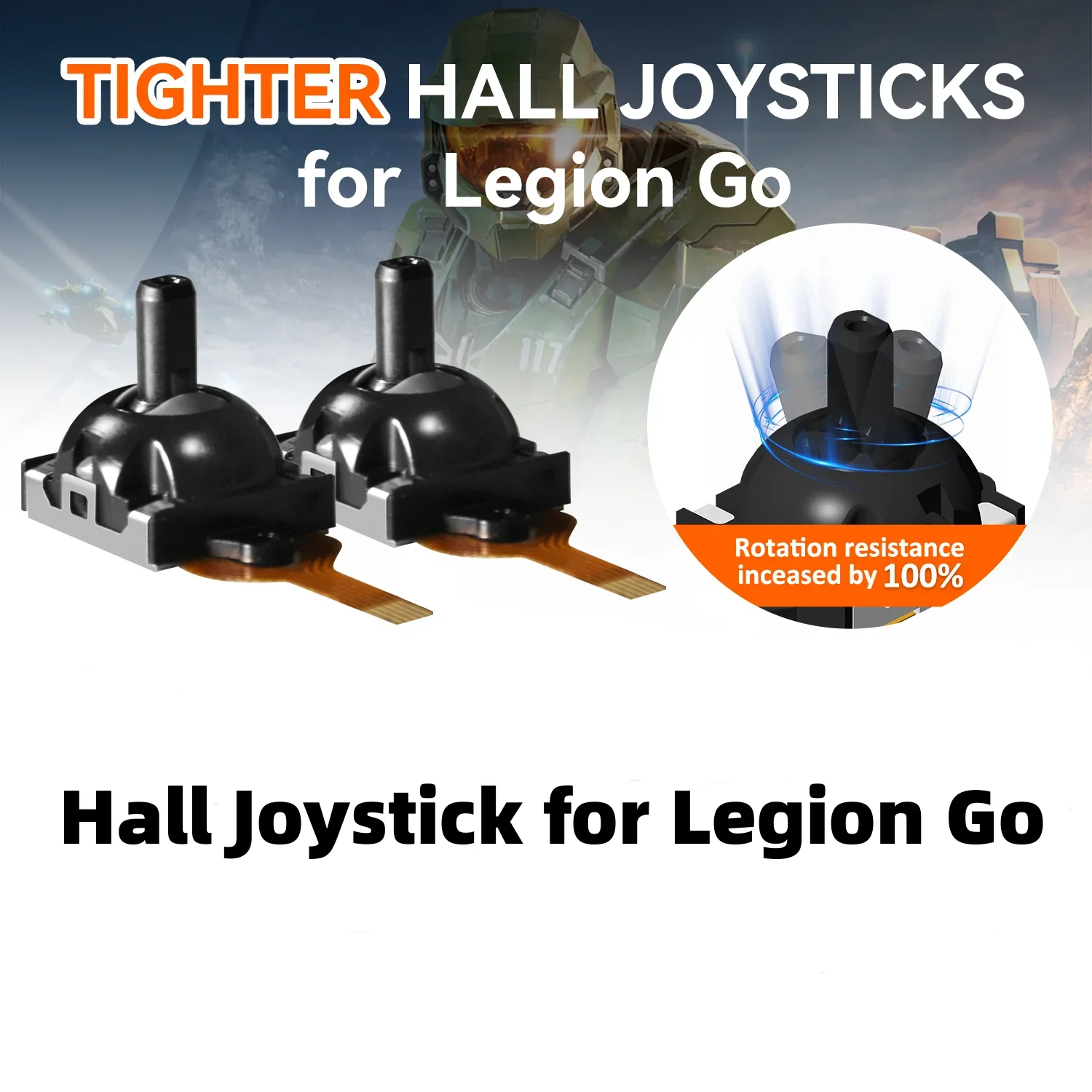 Joystick Hall Per Legion Go Game Handheld, Legion Go Accessori