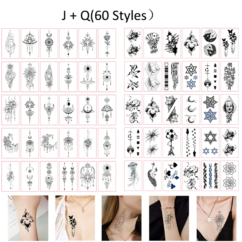 J and Q-60Pcs