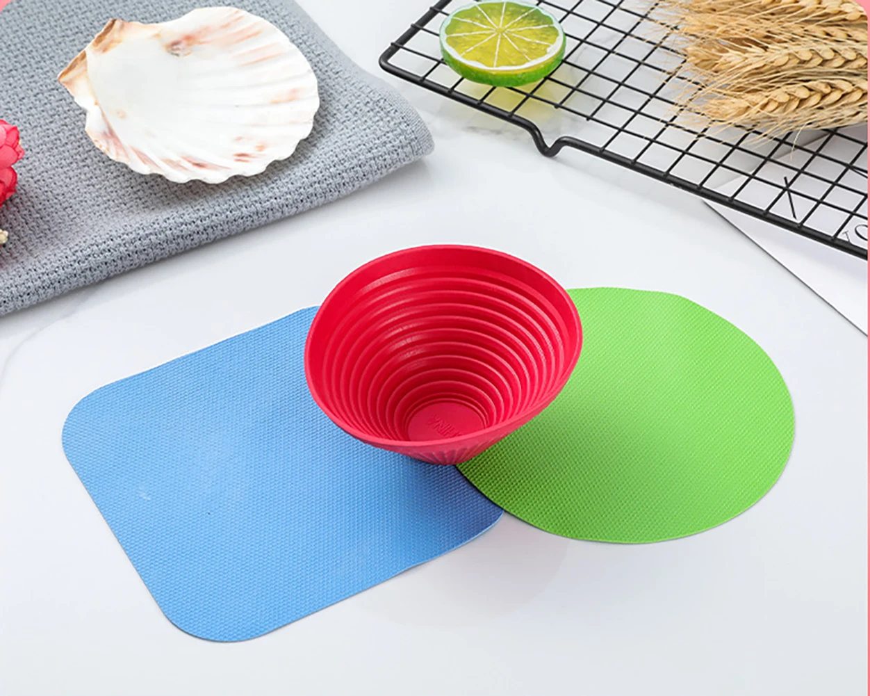 4pcs Jar Opener Gripper Pads Rubber Jar Grippers Multi function Jar