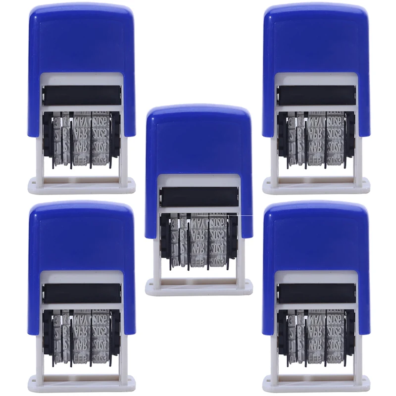 All-in-One Self-Inking Date Stamp for Office and DIY Projects