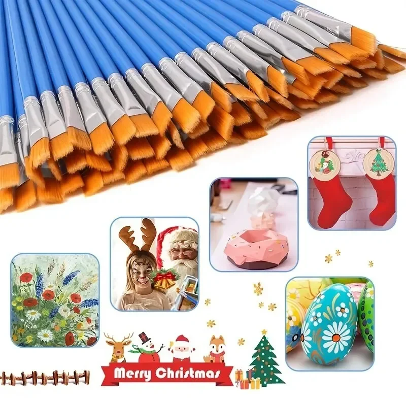Painting Brushes 10pcs For Painting Handcraft Arts And Craft