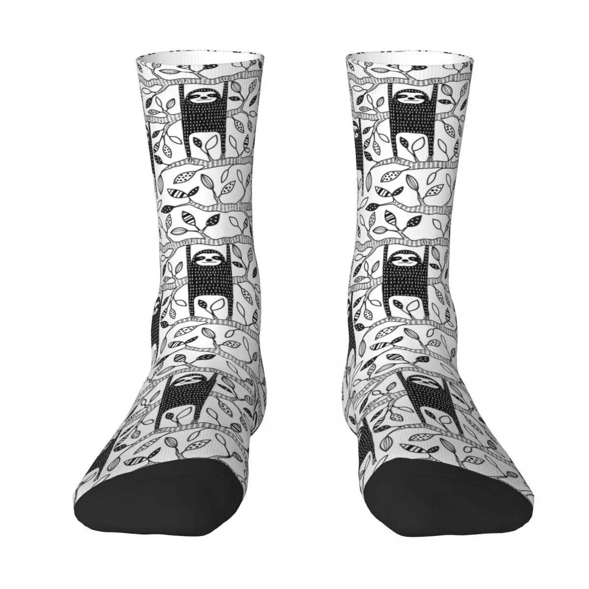 Sloths Seamless Pattern Adult Socks,Unisex socks,men Socks women Socks celtic seamless pattern abstract adult socks 3d print unisex socks men socks women socks