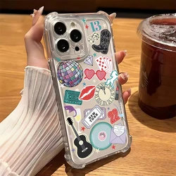 Guitar Disco Light Ball with Bracelet Phone Case - Vibrant Design - Samsung A03 4G (TMSJ - SJ05214X1)