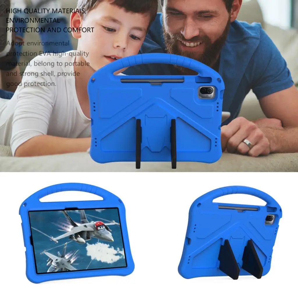 Für Xiaomi Redmi Pad 10,61 zoll 2022 Fall Kids Safe EVA Tablet Abdeckung Ständer für xiaomi pad 5 Pro griff stoßfest_voghion.com