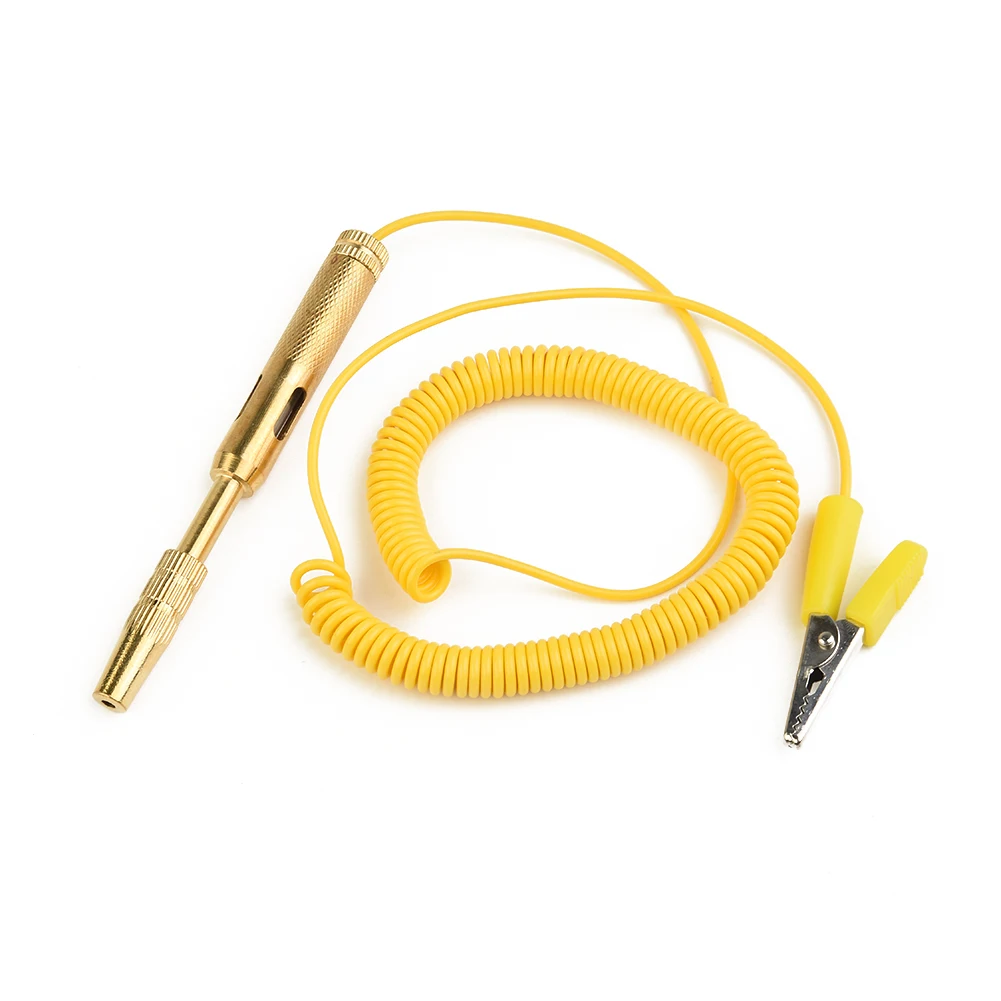 

Accessories High Quality Replacement Voltage Tester Electrical Pencil Probe Car Light Lamp For DC 24V J8J5 Metal