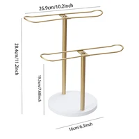 ชั้นวางที่คาดผม, อุปกรณ์จัดเก็บที่คาดผม, สายรัดผม, ห้องนอน, ของตกแต่งหอพักนักศึกษาหญิง 6