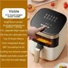 Air Fryer Household Multifunctional Intelligent Oil-less and Smoke-less Air Fryer Large Capacity Air Fryer 1