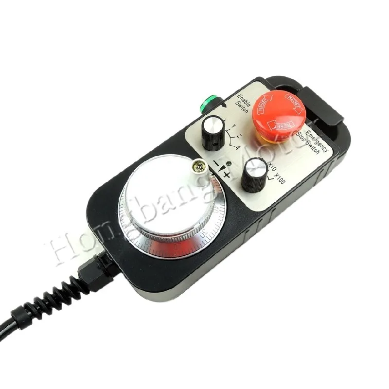 CNC Pulse Generator 4/6 Axis MPG Pendant Handwheel cnc handwheel,lathe milling hand wheel For FAGOR GSK Siemens MITSUBISHI FANUC System 5V manual pulse generator