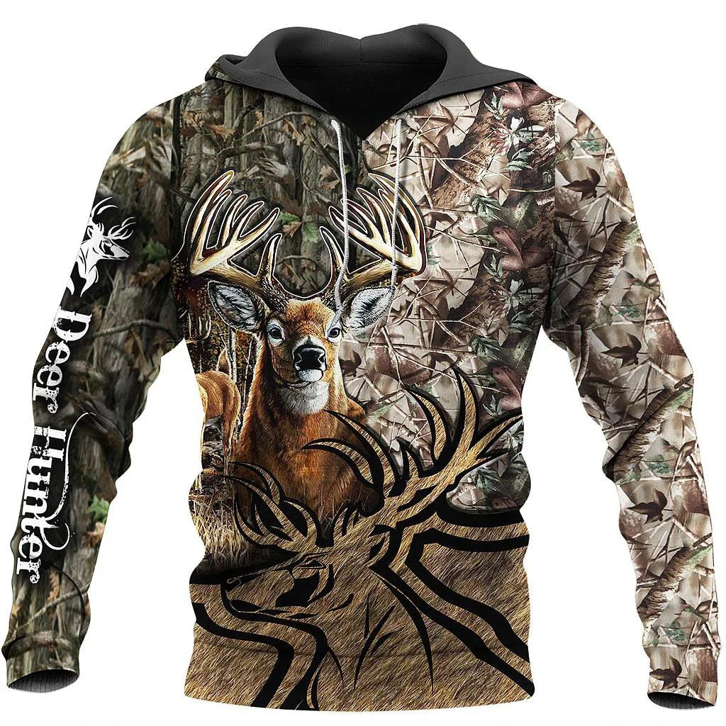 

Fashion Unisex Hoodie Animal Hunting Camouflage Series 3D Printed Sweatshirt/Hoodie/Zipper Hoodie Fun Street Casual Sweatshirt03