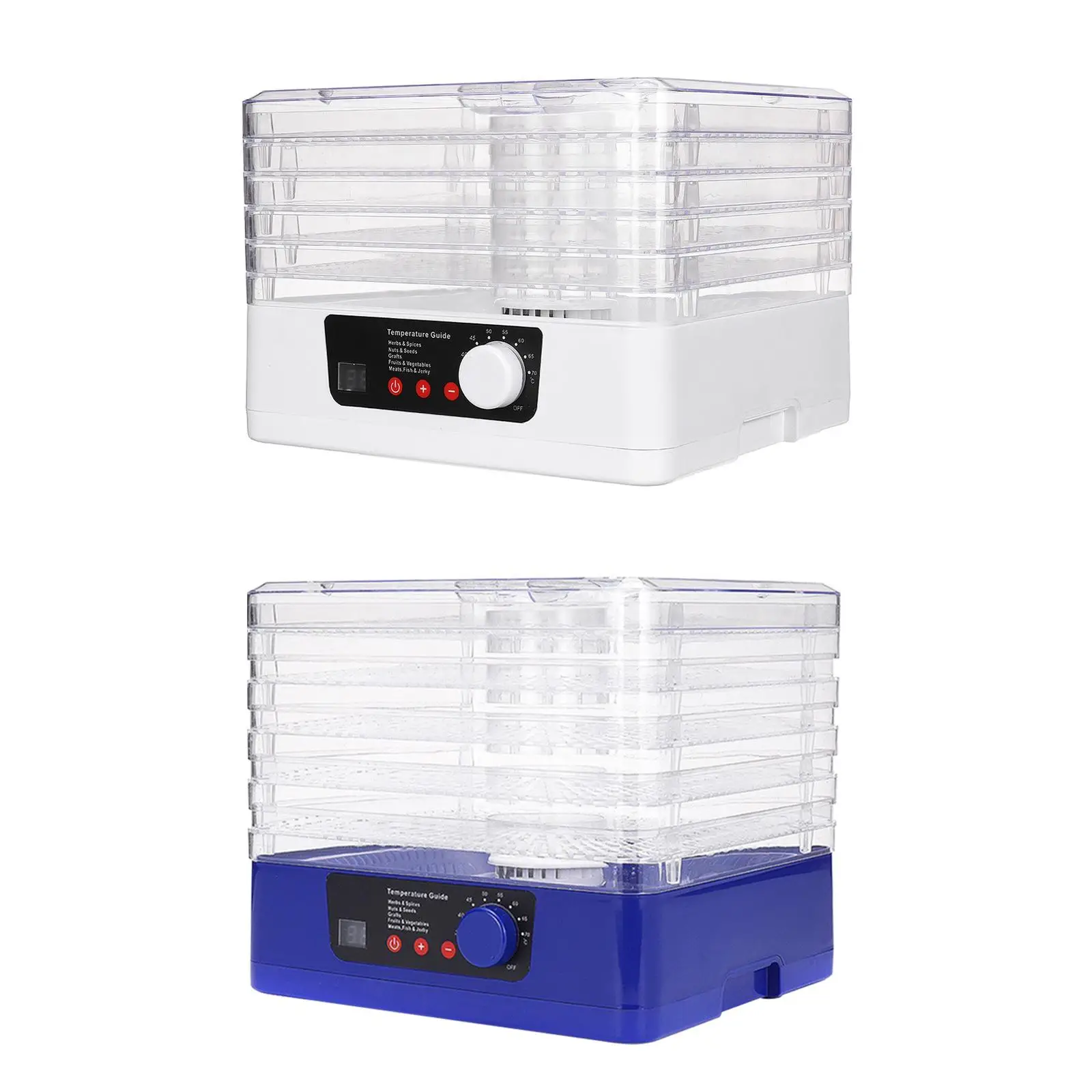 Electric Food Fruit Machine Fruit Dryer Large 5-tray Dehydration Portable 350W Power Saving 110V Dried Machine for Pet Food