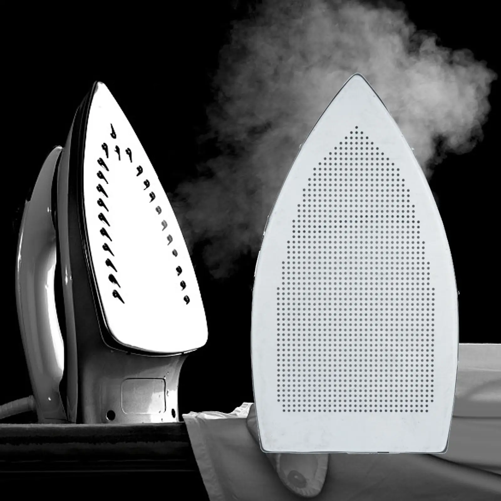 Protector Para Suela De Plancha - Funda De Aluminio Antiadherente 23x12.3 Cm - Para Planchar Sin Dañar La Ropa, Apta Para Planchas De Vapor O Secas