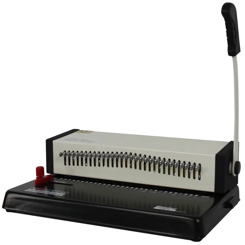 Wire Binding Machine Ring Binding Punch Card A4 30hole Manual 18 sheets Punching Capacity