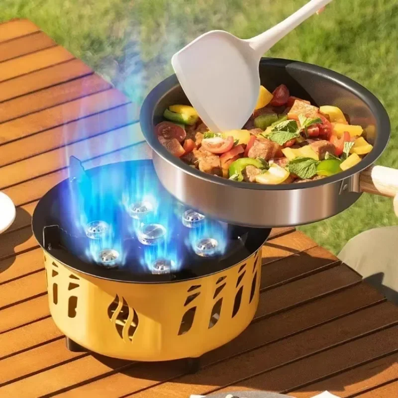 موقد تخييم محمول للسائحين ، موقد غاز ، قوة نار قوي...