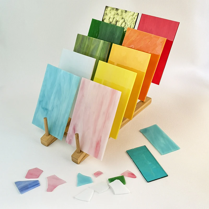 Square Glass Mosaic Tiles Multi Color DIY Art Craft Making Box Craft Hobby Art Wall Decoration glass mosaic tiles,diy mosaic supplies