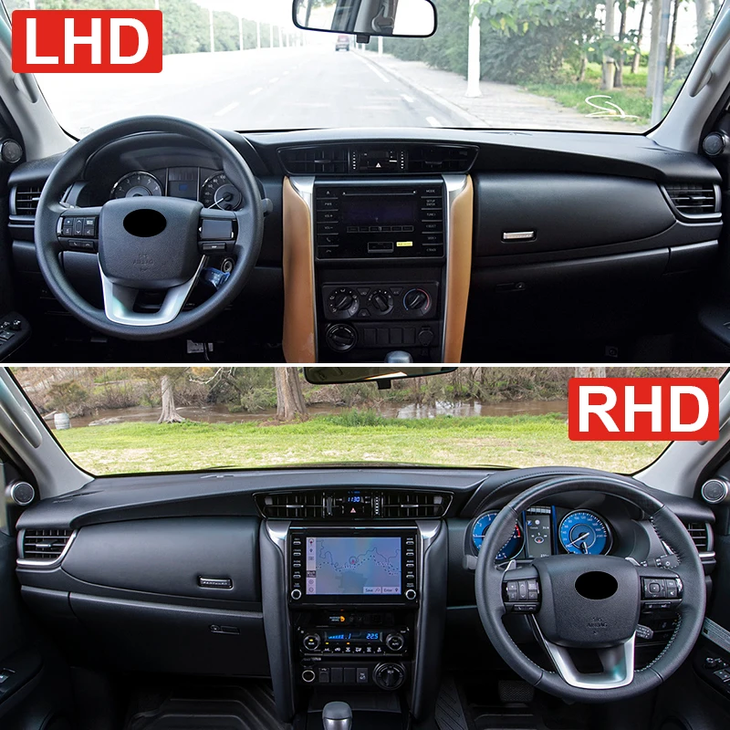 Car Dashboard Sun Shade Cover and Instrument Desk Pad Accessories
