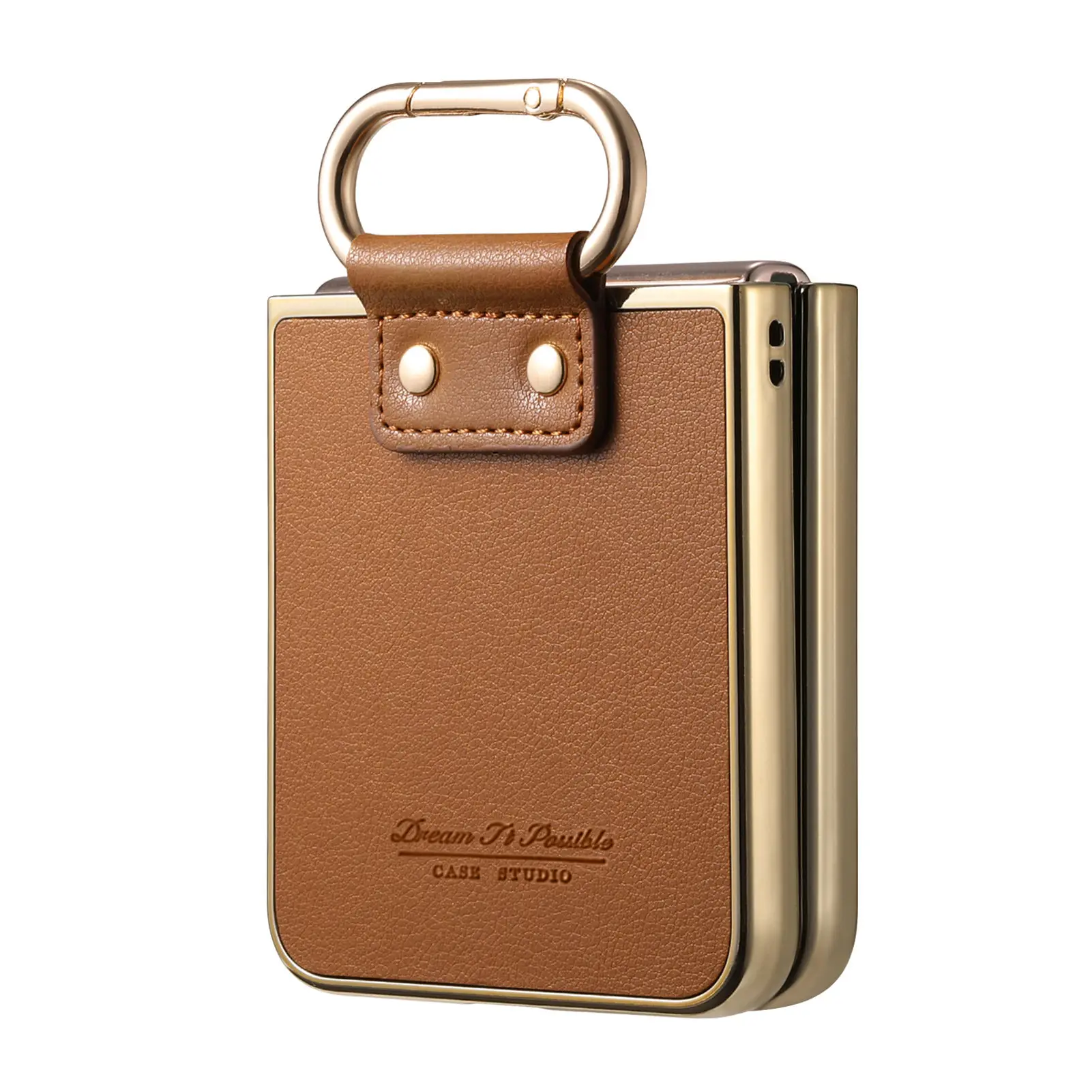 Portale Ring Holder Leather Phone Bag Case