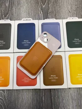 Official Original For Magsafe wallet Magnetic Card holder Case For iPhone 17 13 16 15 12 14 Pro Max Plus Phone Leather Bag Cover 1