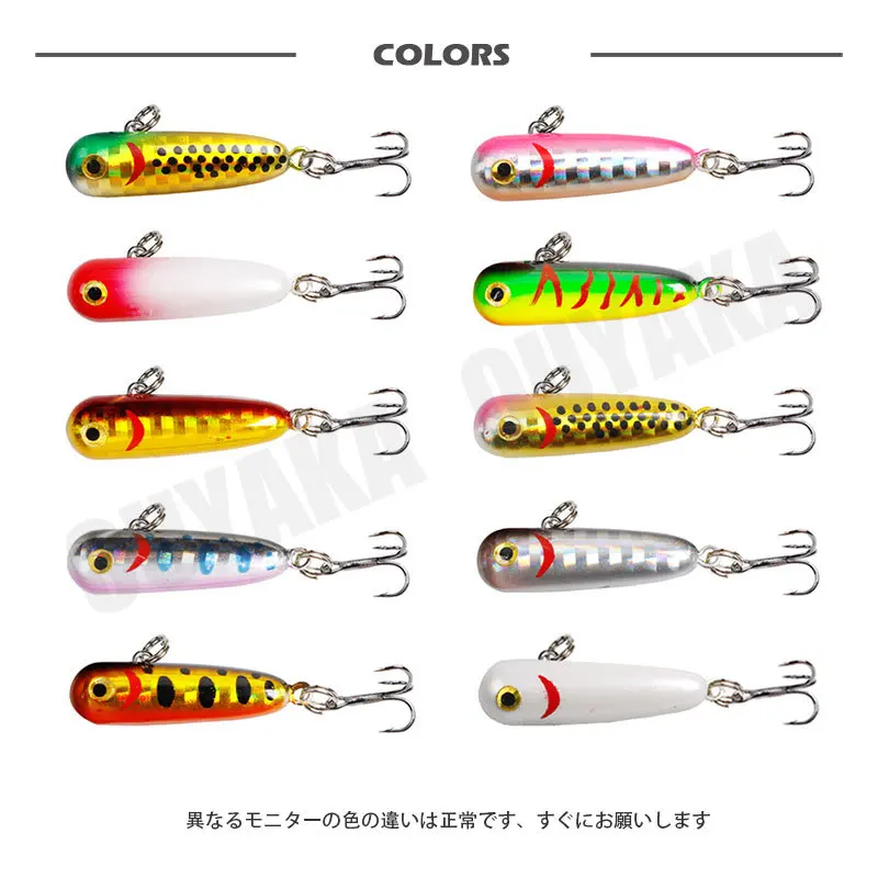 2023 Pencil Fishing Lure 35mm 2.3g Small Mino Sinking Bait