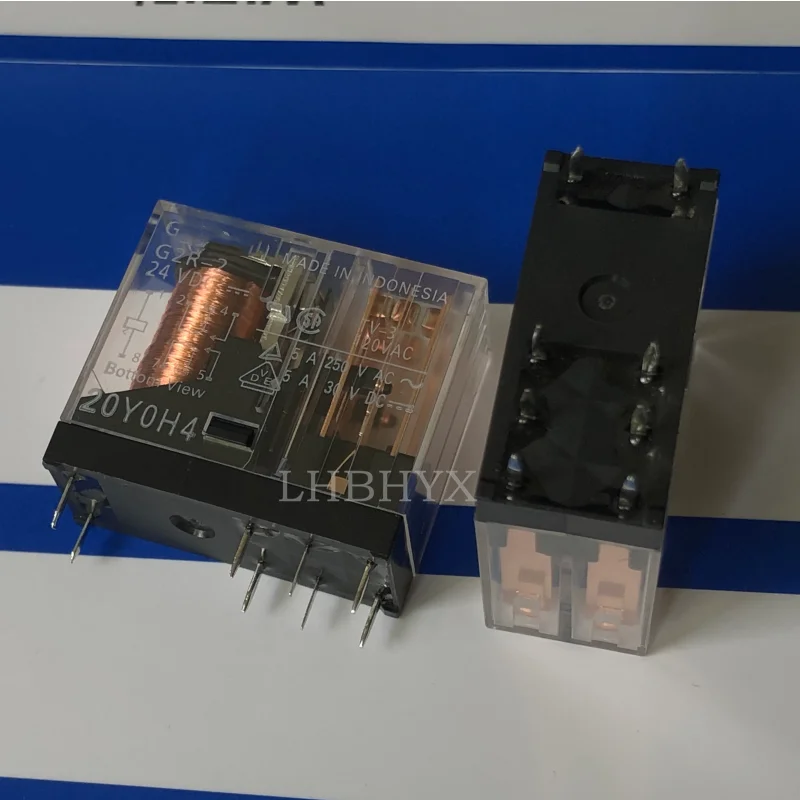 G2R-2-24Vdc Relè Per Uso Generale Relè Pcb Di Potenza Dpdt 24Vdc Semi-Sigillato Dip-8 Nuovo Originale G2R-2-Dc24 1 Pz