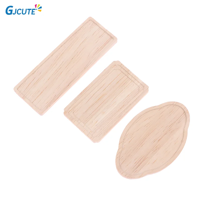 

1 шт. 1/12 поднос для тарелок для кукольного домика миниатюрная кухонная посуда декоративные аксессуары детские игрушки для ролевых игр