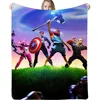 Games-F-Fortnites Personalized Blanket for Sofa Decoration Luxury Throw Blankets & Throws Warm Blanket King Size Cobija Plaid 4