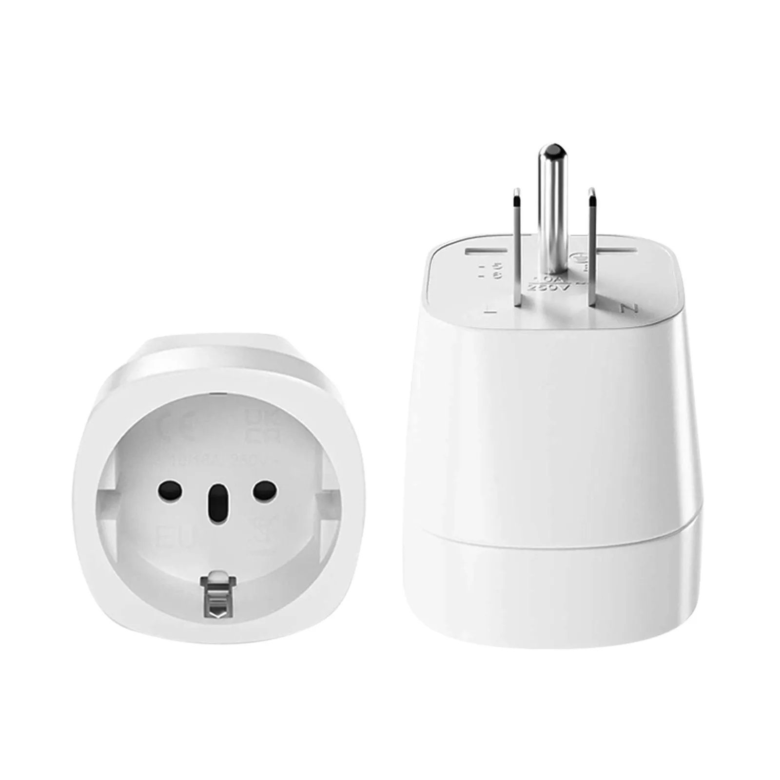 Portable Travel Adapter Us Adapter Socket German Plug Adaptor For Eu To Us/Canada/Mexico/Thailand Etc. Charging Plug Chargers