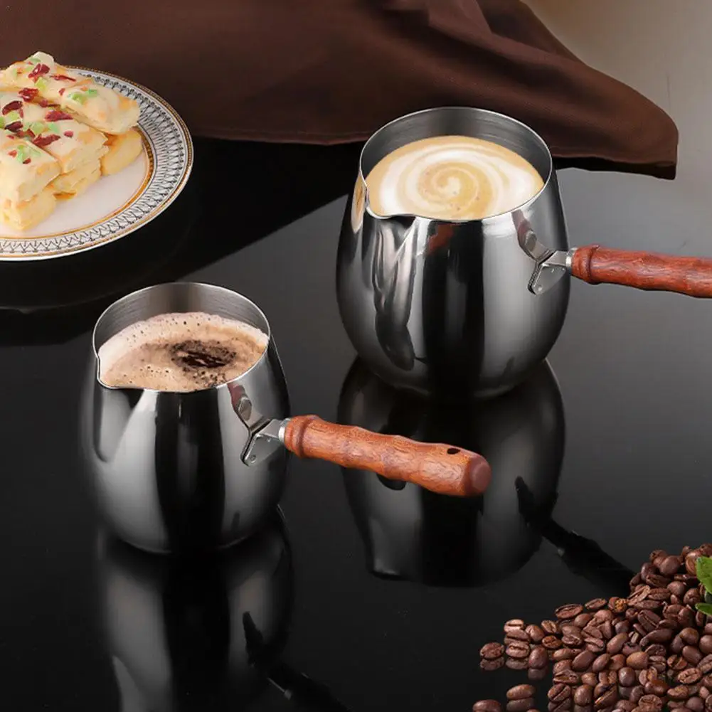 

Кофейная чашка, концентрированный молочный взбиватель для латте, кувшин для вспенивания, посуда для кофе, чашки для кофе не влекают, нержавеющая сталь