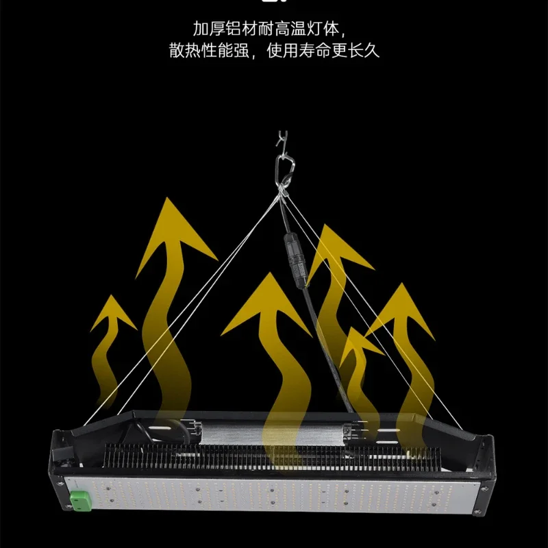 실내 식물용 LED 성장 조명, 풀 스펙트럼 야채 블룸, 3 가지 모드 타이머, 리모컨 식물 조명, 모종 시작