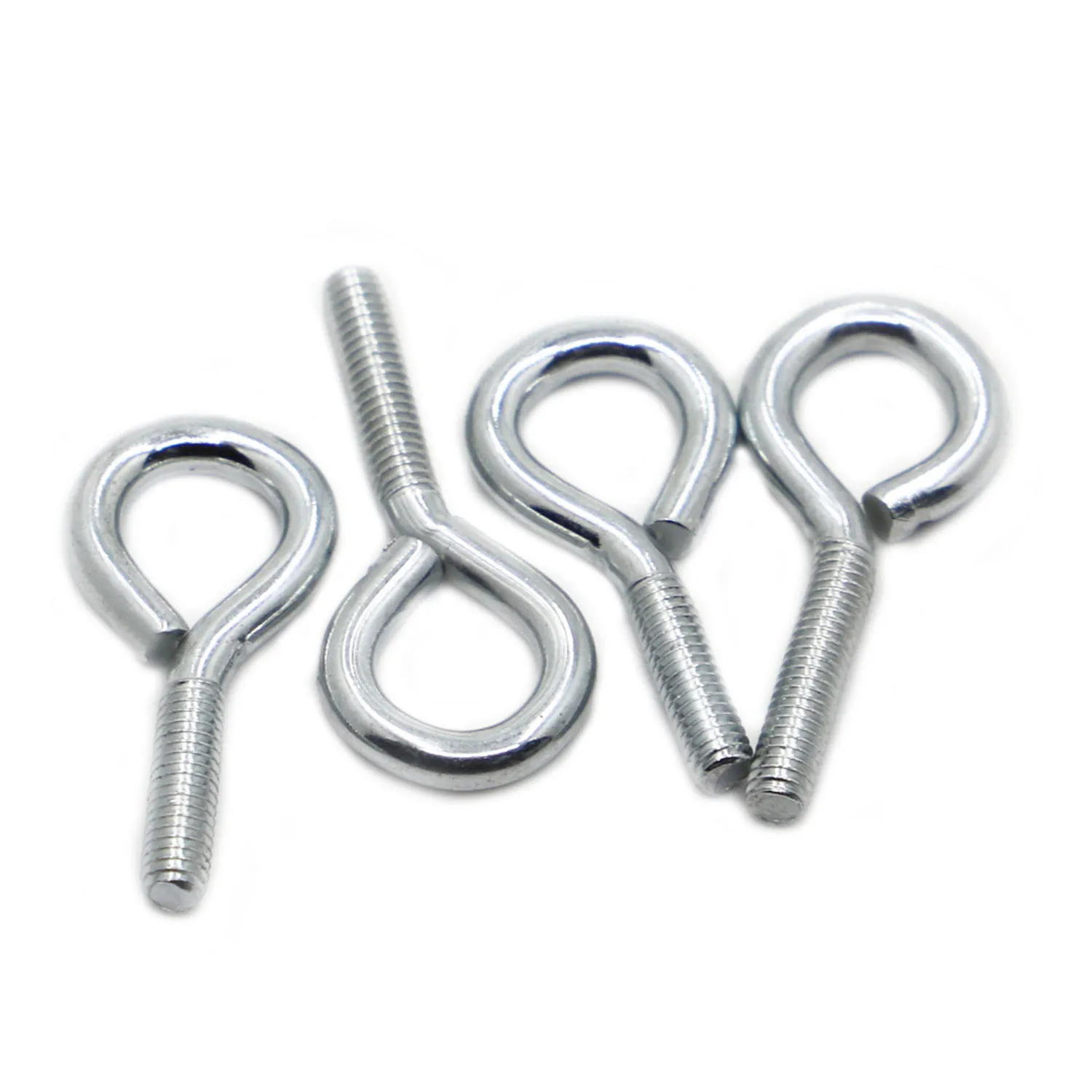 GalvanizedSteelSheepEyeScrewsRingHookHangingRingScrewBoltM3