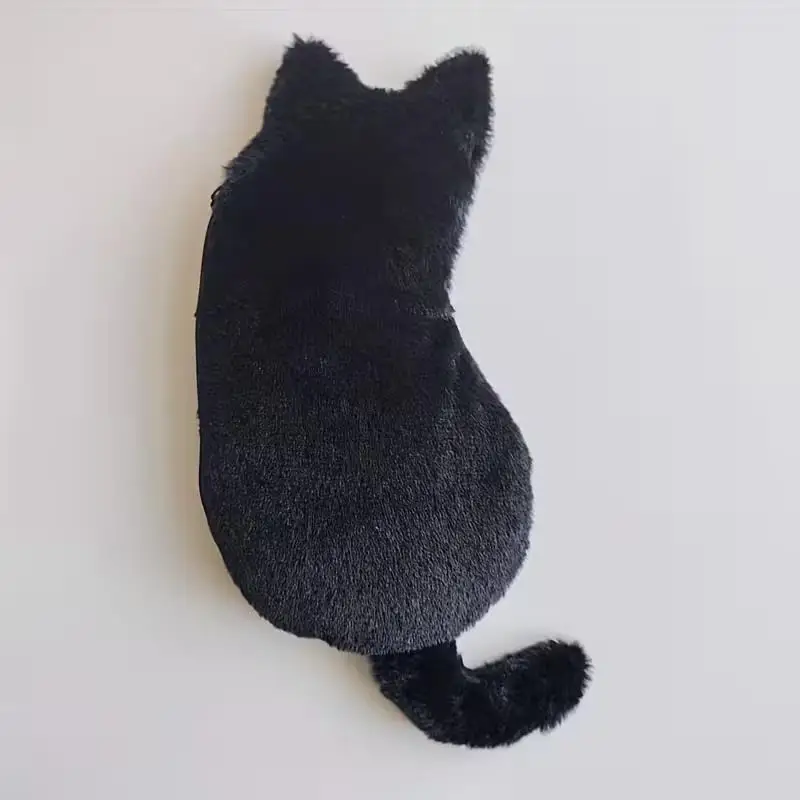 1개 귀여운 플러시 고양이 필통 ? 인형 가방, 4가지 색상, 크리스마스 및 선물, 문구 상자