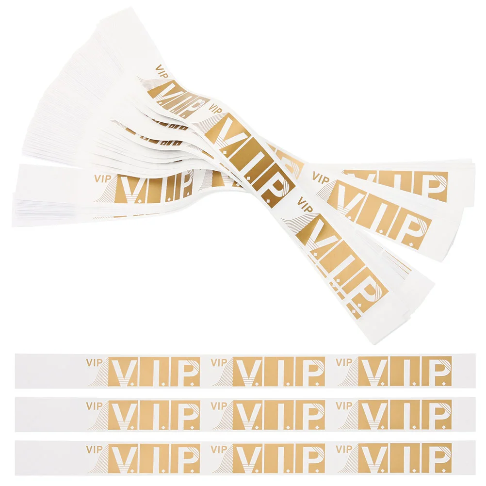 

VIP Wristbands Party Bracelet For Events Concerts Fairs Festivals Party Waterproof Wrist Strap Bracelet Wrist Strap