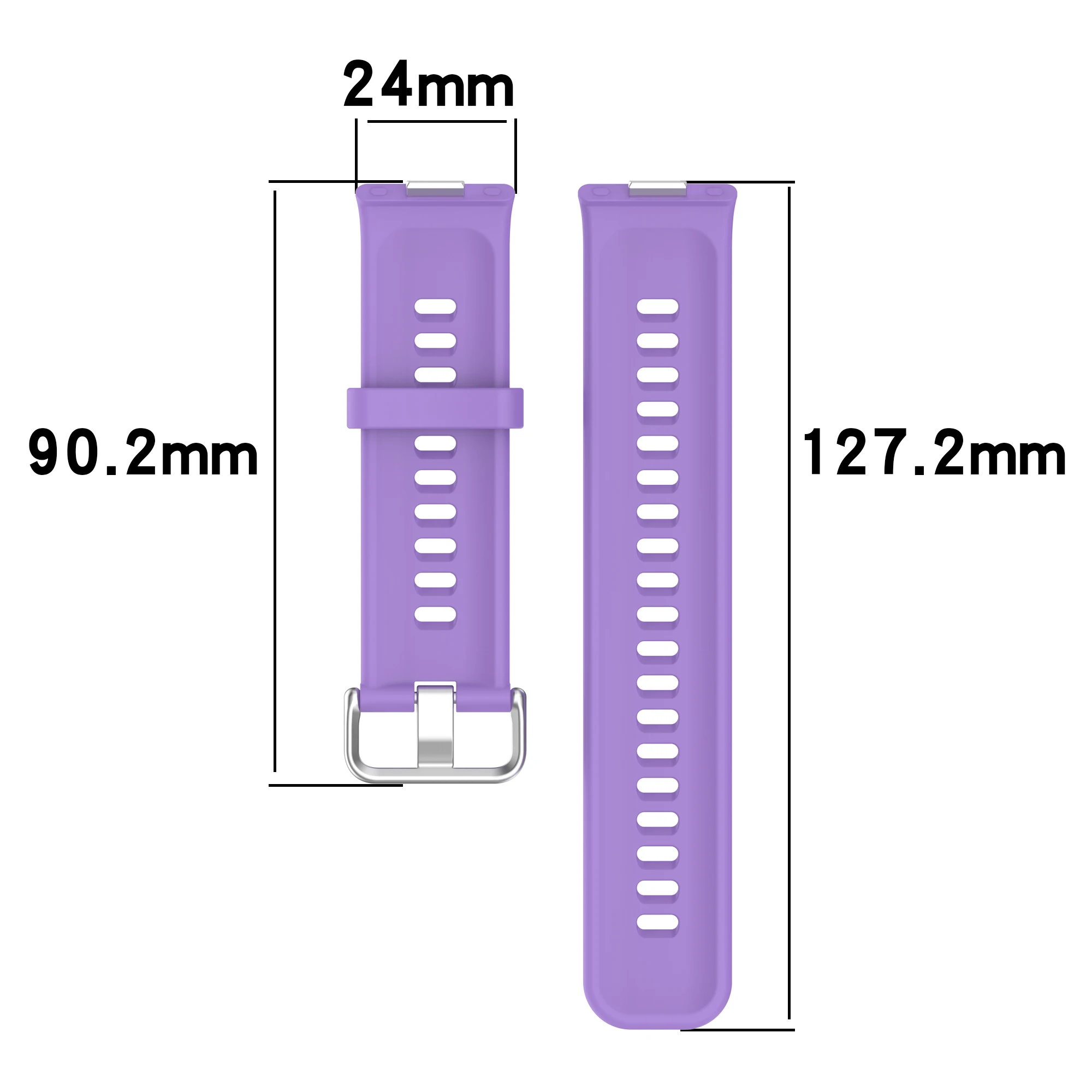 Enhanced Silicone Band and Protective Case for Smartwatch - Sport Bracelet Accessory