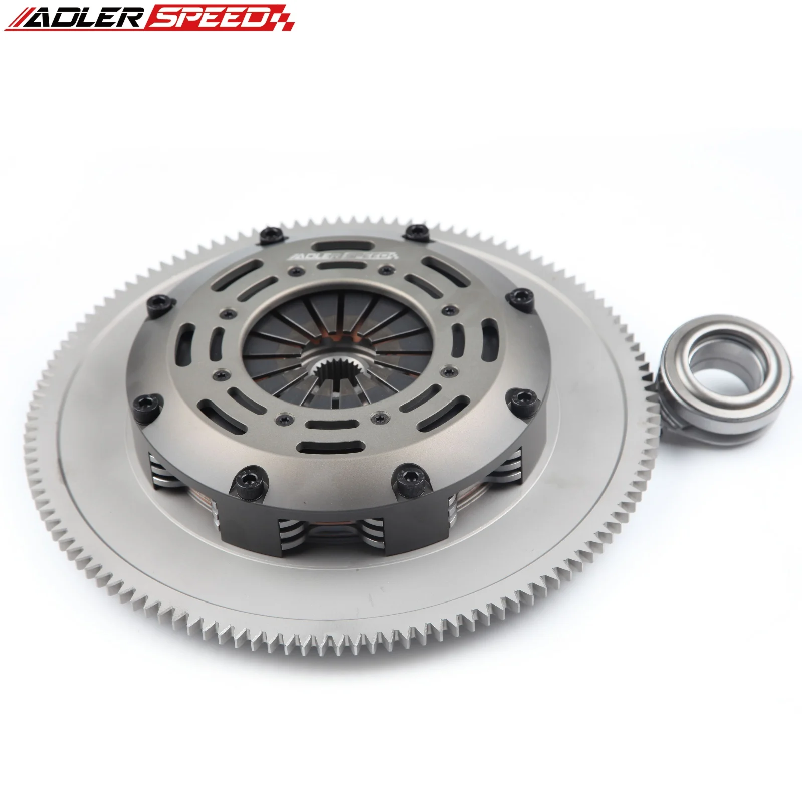 ADLERSPEED 7.25인치(185mm) 레이스 클러치 트리플 디스크 스탠다드 (04-11 마쓰다 RX8 RX-8 1.3L 13BMSP용)