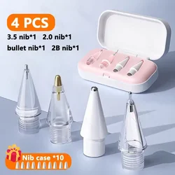 Enhanced Soft Nibs Replacement for Precision Stylus - Pack of 4/6 Fine Tips (4PCS Set B)